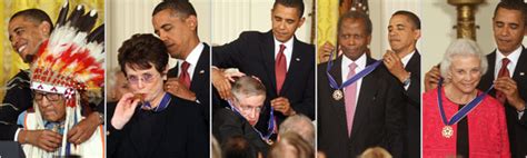 Obama Gives Medal Of Freedom To 16 Luminaries The New York Times