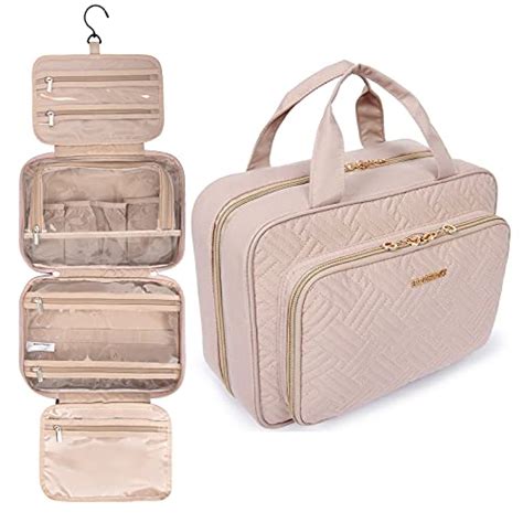 Bagsmart Toiletry Bag Hanging Travel Makeup Organizer With Tsa Approved