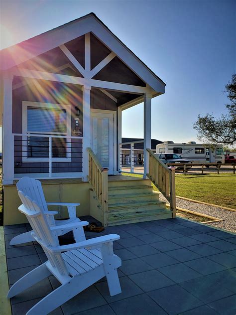These lodging options come with beds, electricity and. Cabin: Blog post for the Port Lavaca / Matagorda Bay KOA ...