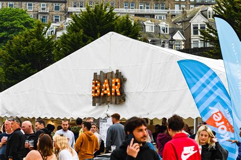 St Ives Food And Drink Festival A Food And Drink Festival On The Beach