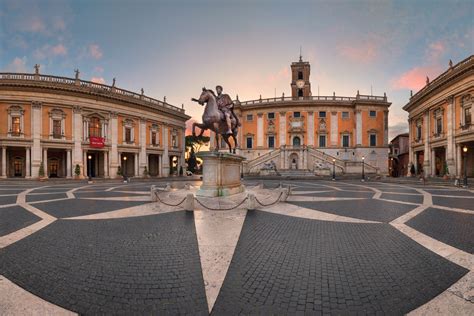 Piazza Del Campidoglio Rome Italy Anshar Images