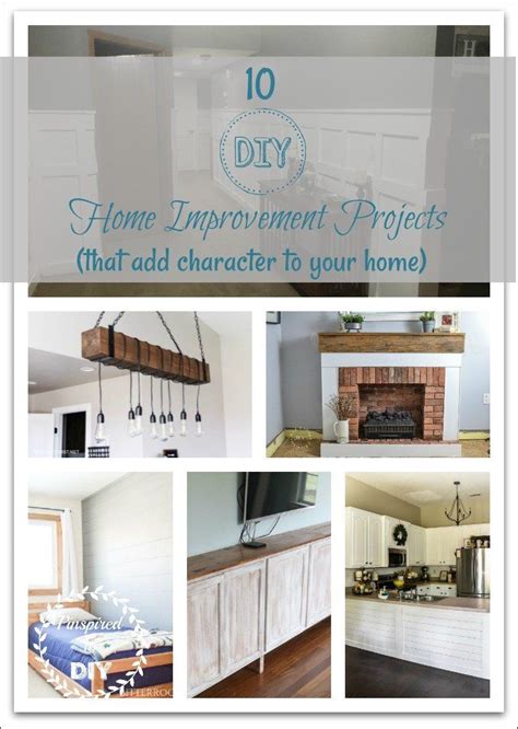 10 Diy Home Improvement Project Ideas Home Improvement Projects Home