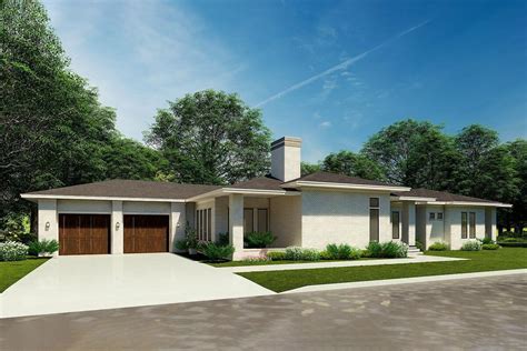 Plan 70809mk Contemporary Ranch Home With Split Bedroom Layout 4