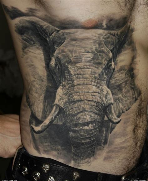 This is a listing for a instant download for svg, studio3, png files. Elephant Face Side View | Elephant tattoo design ...