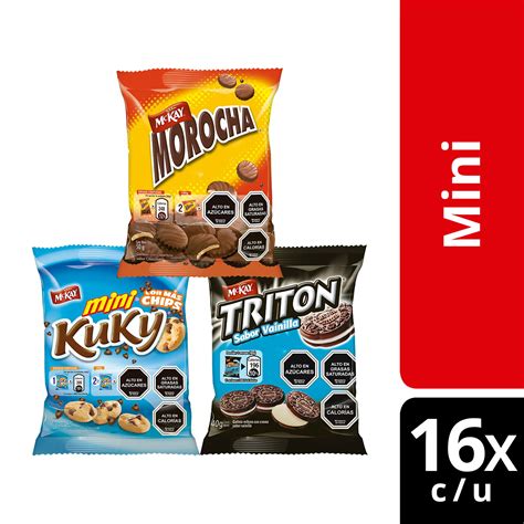 Ripley - GALLETA NESTLÉ MCKAY MINI MOROCHA, TRITON & KUKY X48 UNIDADES