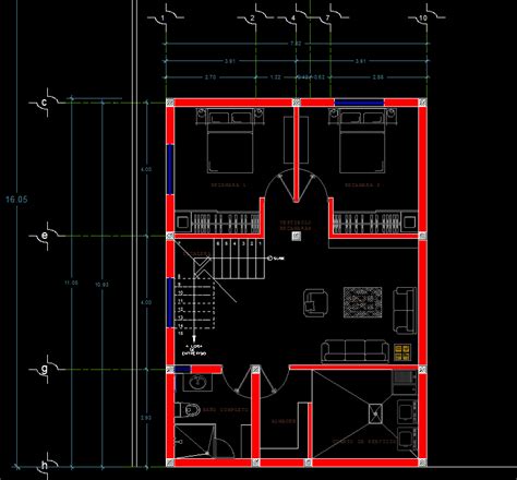 Autocad 2d House Plan Pdf Download Image To U