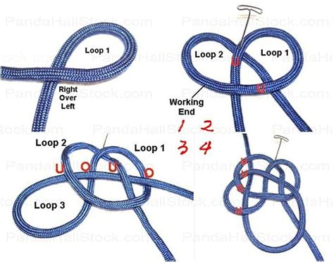 Step By Step Knots Tutorial How To Tie A Chinese Button Knot