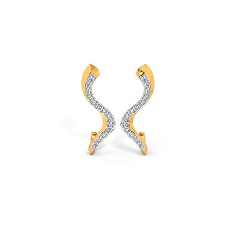 Buy Anya Diamond Hoop Earrings Online CaratLane