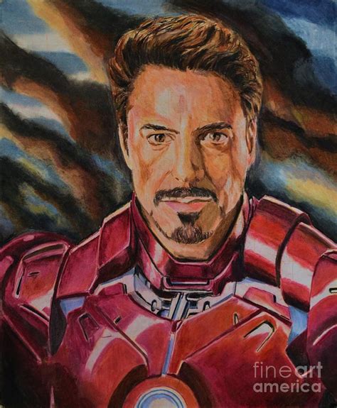 Drawing Tony Stark Cartoon Images Learn How To Draw T