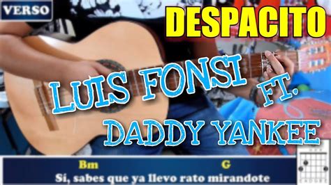 Despacito Luis Fonsi Ft Daddy Yankee Tab Arpegio Y Rasgueo