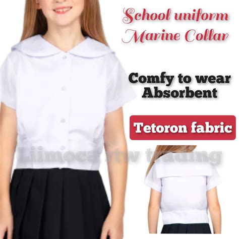 Marine Collar Tetoron School Uniform Shopee Philippines