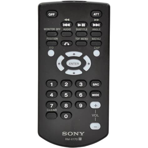 Sony Rm X170 ασύρματο κοντρόλ Equalizerdsptv Tunerremote Control