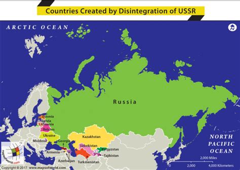 Map Of Countries Which Formed Erstwhile Ussr Answers