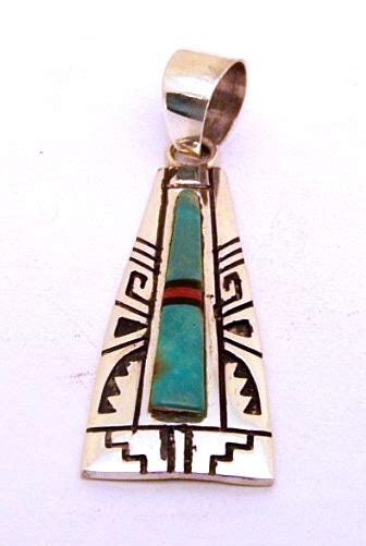 Tanner Chaney Silver Jewelry Richard Begay Pendants