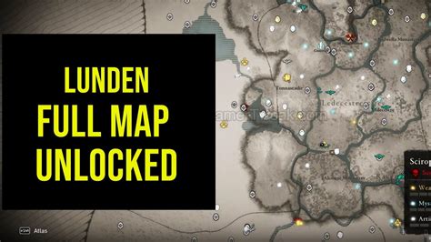 Valhalla Lunden Map Unlocked All Locations All Gears Abilities And