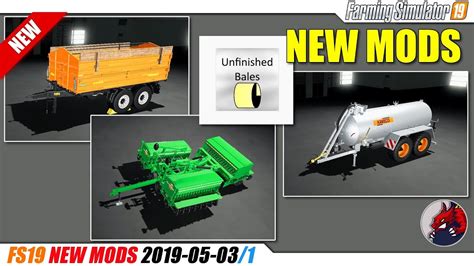 Fs19 New Mods 2019 05 031 Review Youtube