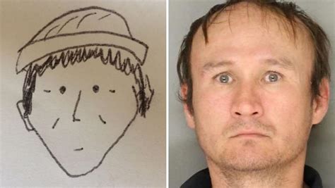 Cartoonish Police Sketch Helps Police Identify Suspect