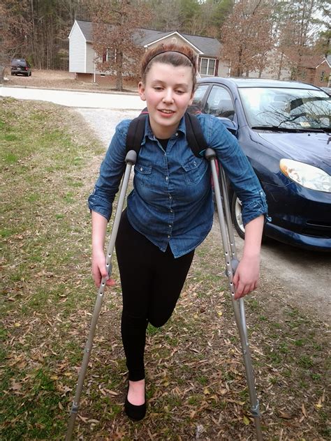 Stay At Home Mom Crutches Again