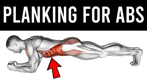 Top 5 Best Plank Exercises For A FLAT STOMACH ABS Workout Planking