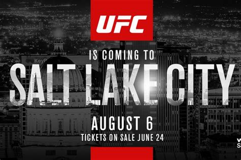 UFC Fight Night 92 official for Salt Lake City on Aug. 6 - MMAmania.com