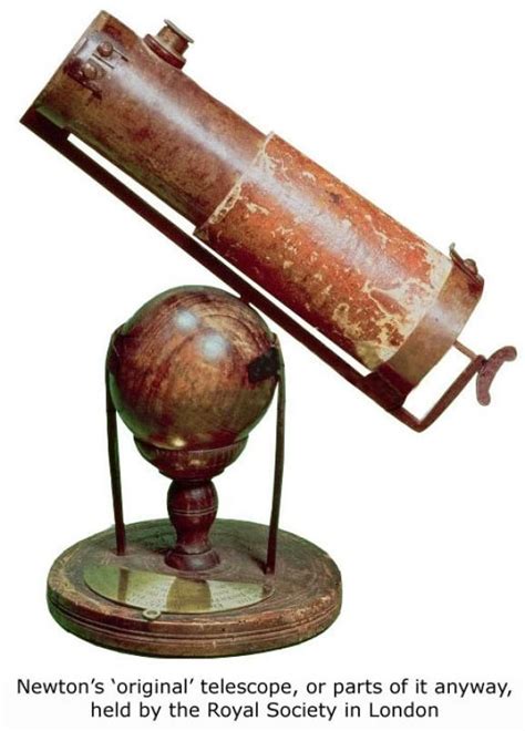 Isaac Newtons Original Reflecting Telescope Reflecting Telescope