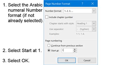 Create A Table Of Contents With Roman Numeral Page Numbers