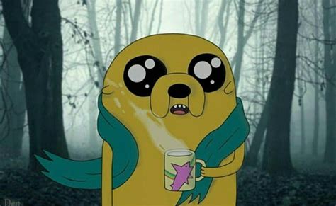 Jake A Good Cup Of Joe On A Chilly Morning Jake Adventure Time