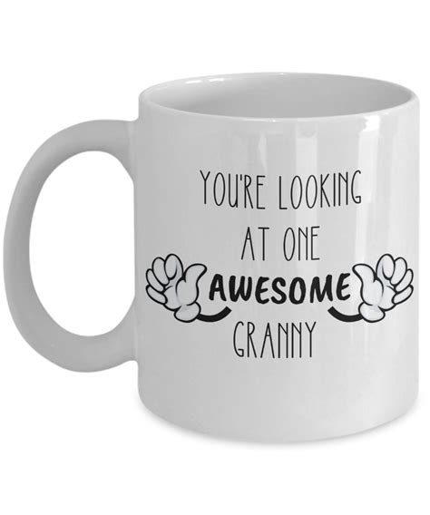 Awesome Granny Mug Best Granny Ts Coffee Cup For Granny Etsy