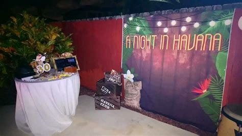 Havana Nights Photo Booth Decor By Premierepartydeco Com Havana Party Havana Nights Party S