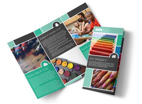 Art Supplies Brochure Template | MyCreativeShop