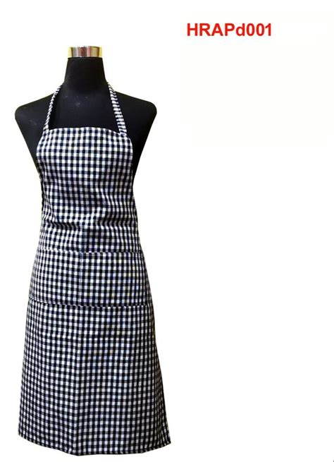 Cotton Checked Kitchen Aprons Size Medium At Rs 70 In Ernakulam Id 23008202097