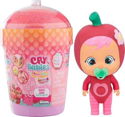 Cry Babies Magic Tears Tutti Frutti Mini Poupée Surprise Parfumée Qui