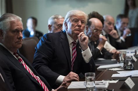 Who is the cabinet members. Fact check: The record behind Trump's Cabinet meeting ...