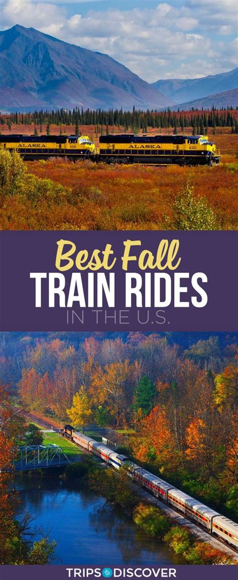11 Of The Best Fall Foliage Train Rides In The Us Scenic Train