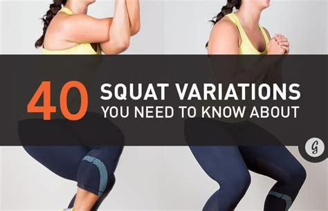 Squat Variations You Need To Try Myfitnesspal