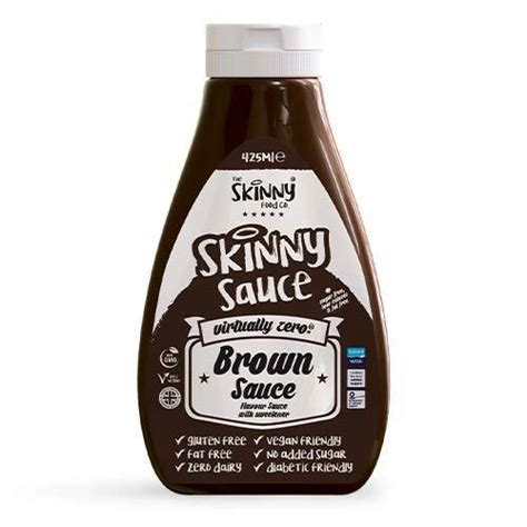 The Skinny Food Co Skinny Sauce Brown Sauce Brown Σως Με Μηδαμινές
