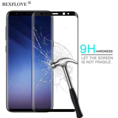 Buy Bexflove Curved Full Tempered Glass For Samsung Galaxy S9 Glass Screen