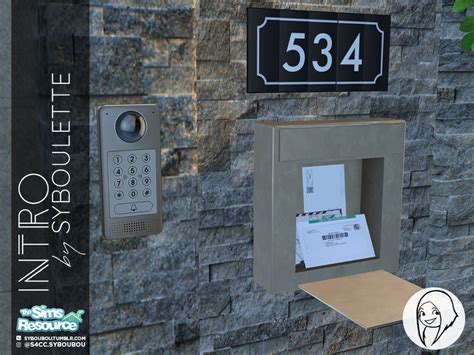 Sims 4 Mailbox Decor