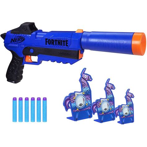 And if your kid is a massive fan of fortnight then they'll love bringing the game to life with our awesome range of nerf fortnite guns. Бластер Nerf Fortnite SP-R и мишени-ламы (E8556) | Hasbro ...