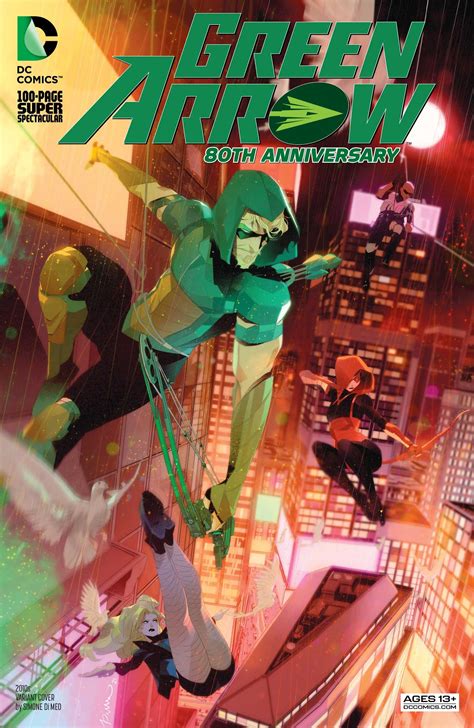 Weird Science Dc Comics Green Arrow 80th Anniversary 100 Page Super