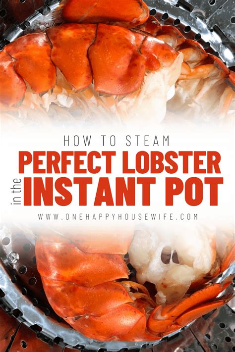 Cooking Lobster Tails In The Instant Pot In 2020 Instant Pot Fish