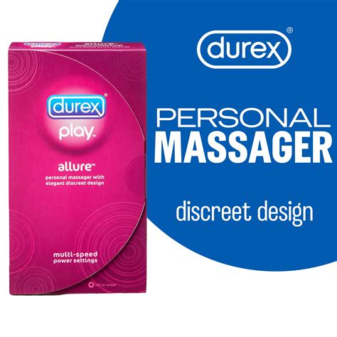 Durex Play Allure Vibrating Personal Massager Vibrator Count Walmart Com