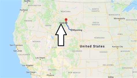 Where Is Cody Wyoming What County Is Cody Cody Map