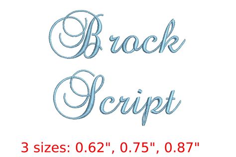 Brock Script Font · Creative Fabrica