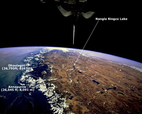 When the going gets tough, the tough get going. Everest 2000: Annapurna from Space