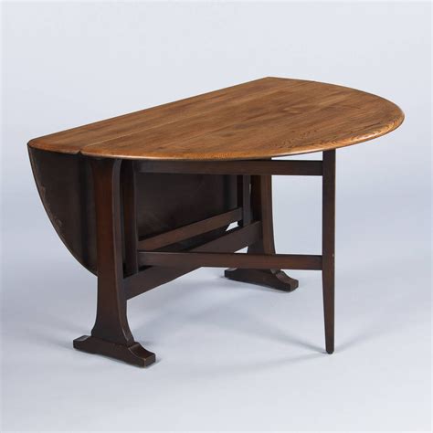 Midcentury Oak Gateleg Table By Ercol England At 1stdibs Gate Leg