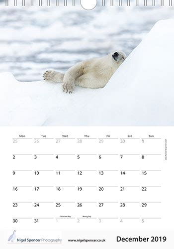 Calendars Nigel Spencer Photography