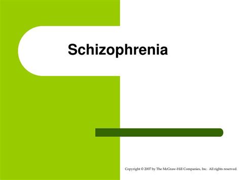 ppt schizophrenia powerpoint presentation free download id 2684488