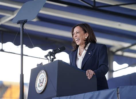 Vp Kamala Harris Becomes First Woman To Address Naval Academy Our