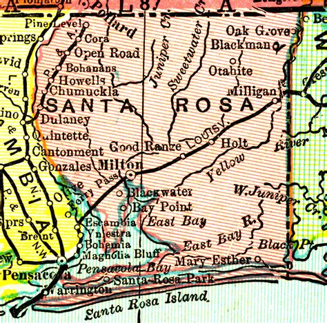 Santa Rosa County 1898